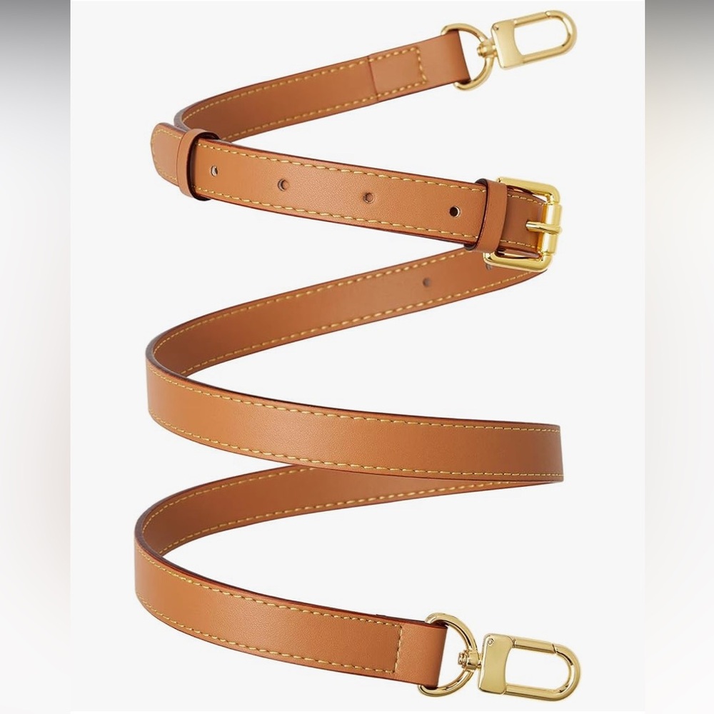 New 100% Vachetta Leather Strap